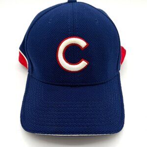 Chicago Cubs New Era 39THIRTY MLB Authentic Stretch Fit Cap M/L Navy